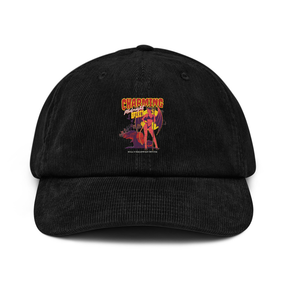 Charming Midnight Corduroy Hat