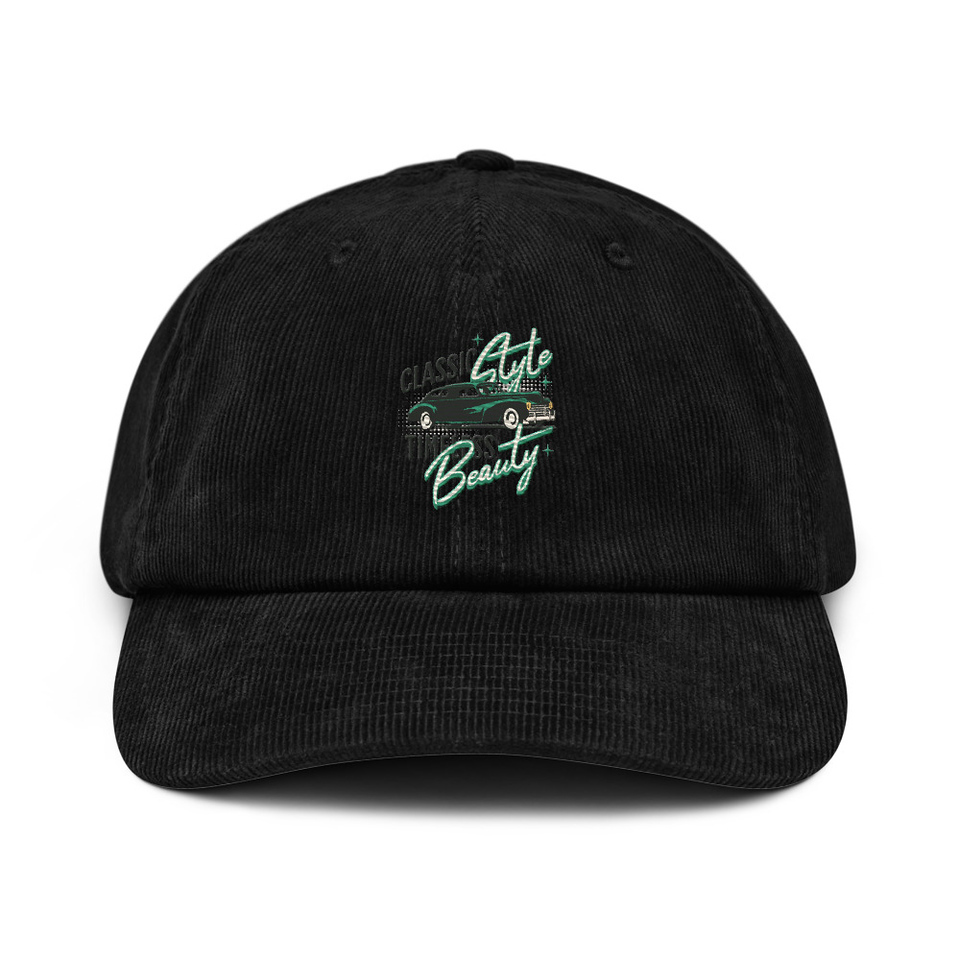 Classic Style Timeless Beauty Corduroy Hat