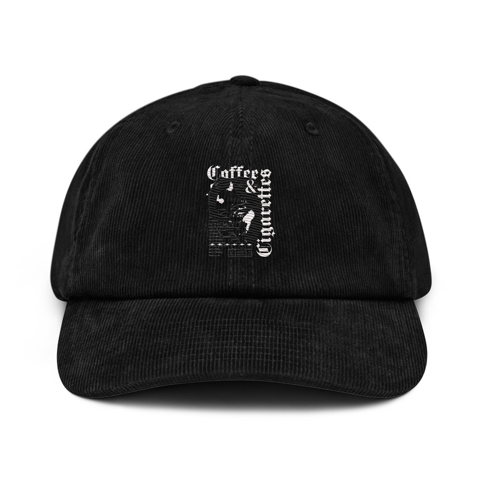 Coffee & Cigarettes Corduroy Hat