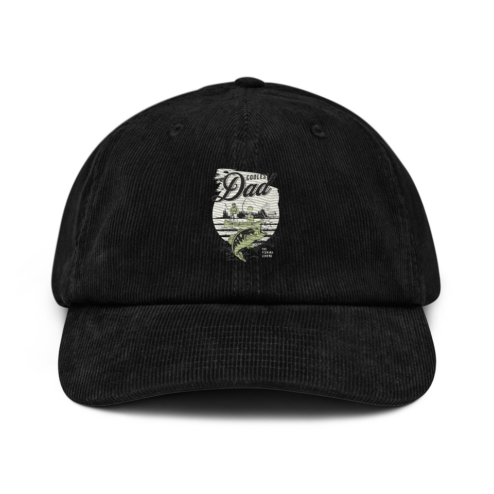 Coolest Dad Corduroy Hat