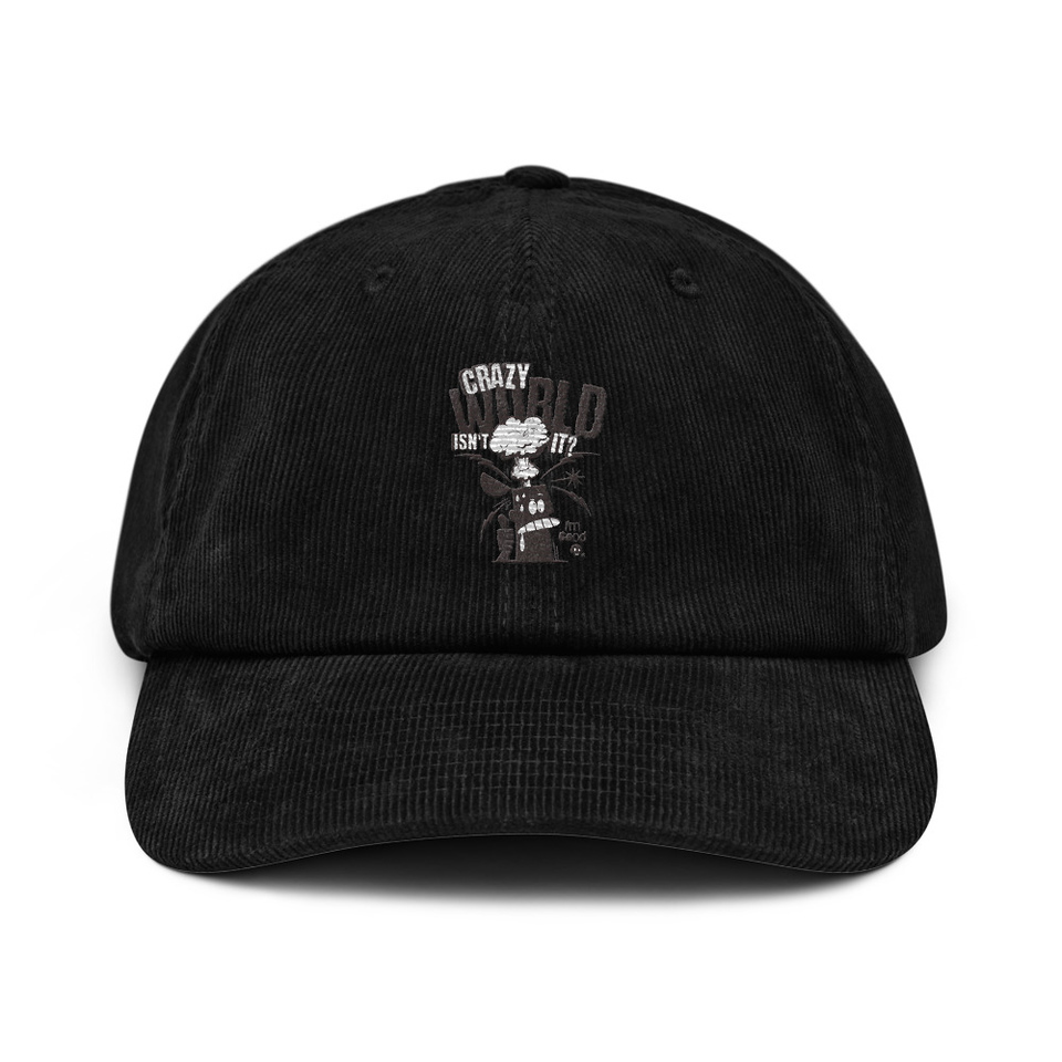 Crazy World Corduroy Hat