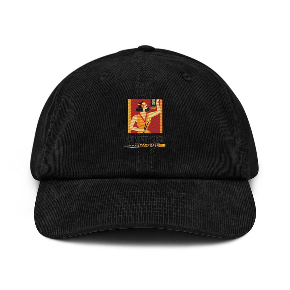 Creativity Takes Courage Corduroy Hat