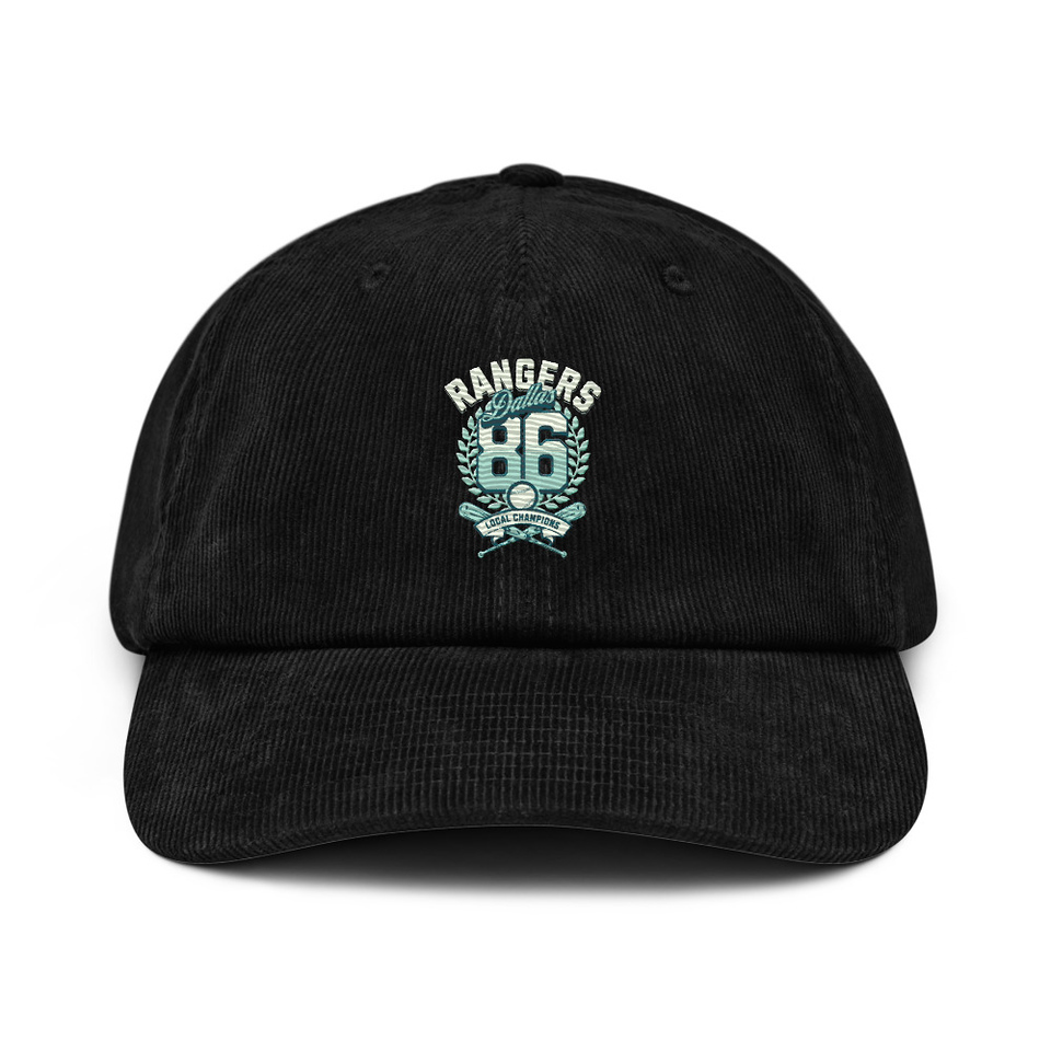 Dallas Rangers - Old School Sports Corduroy Hat