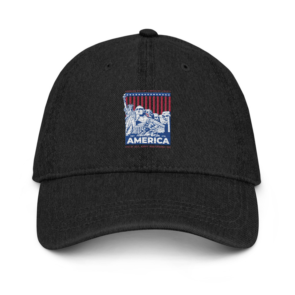 AMERICA (2) Denim Hat