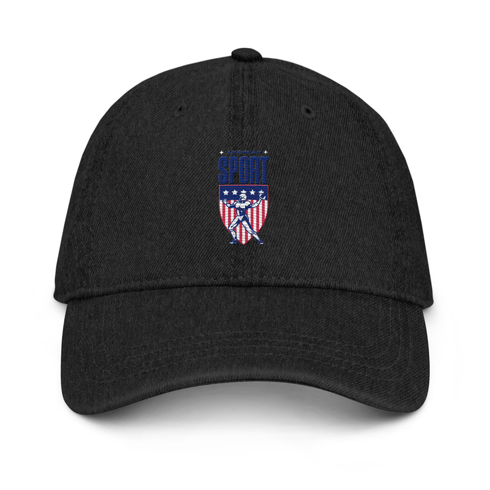 American Football Sport Denim Hat
