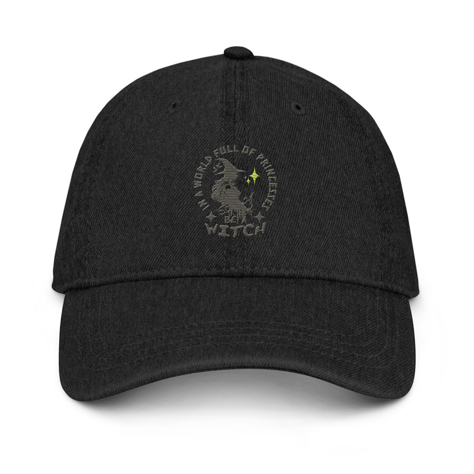 Be A Witch Denim Hat