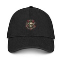 Belzebeast Pentagram - Halloween Skull with Snake Denim Hat