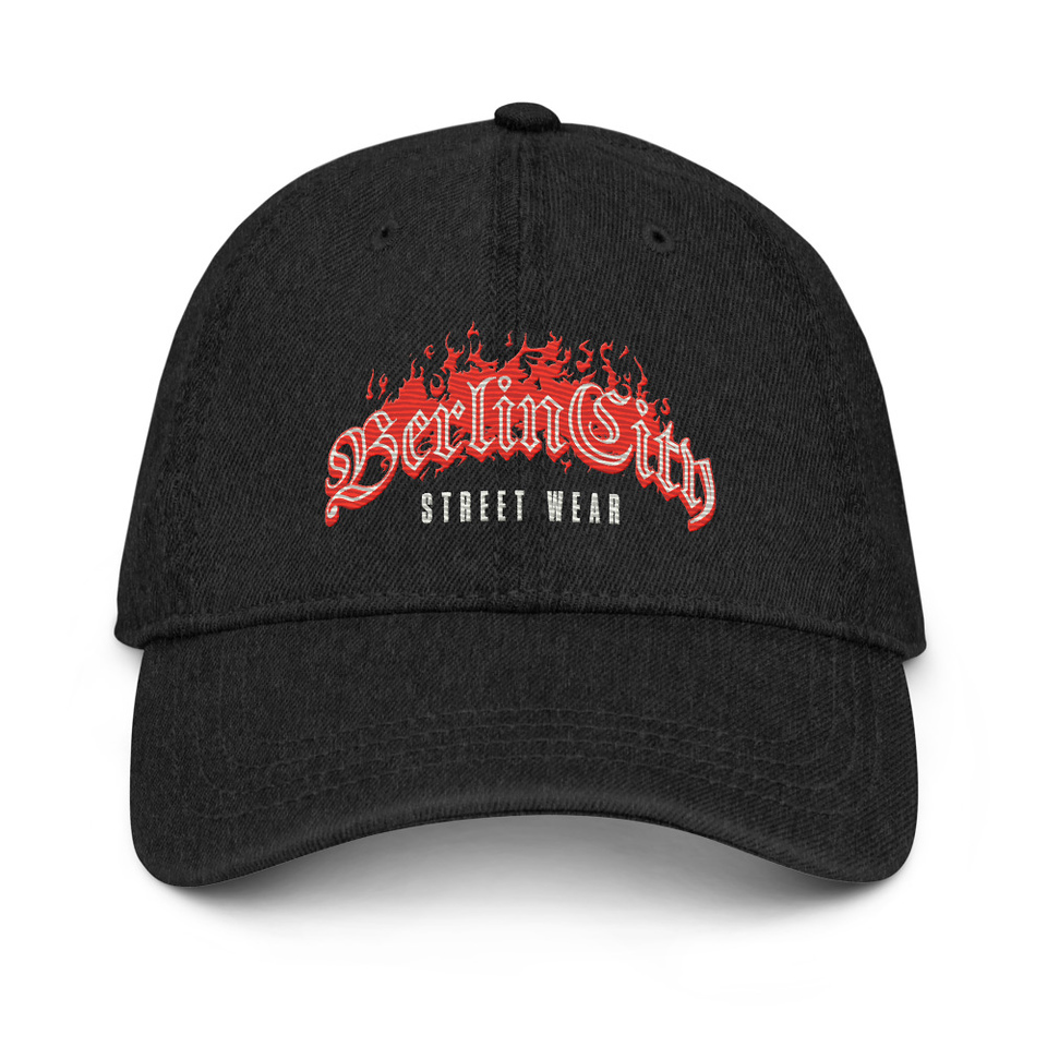 Berlin City Streetwear - Fire Denim Hat