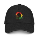 Black History Month - African Continent Denim Hat