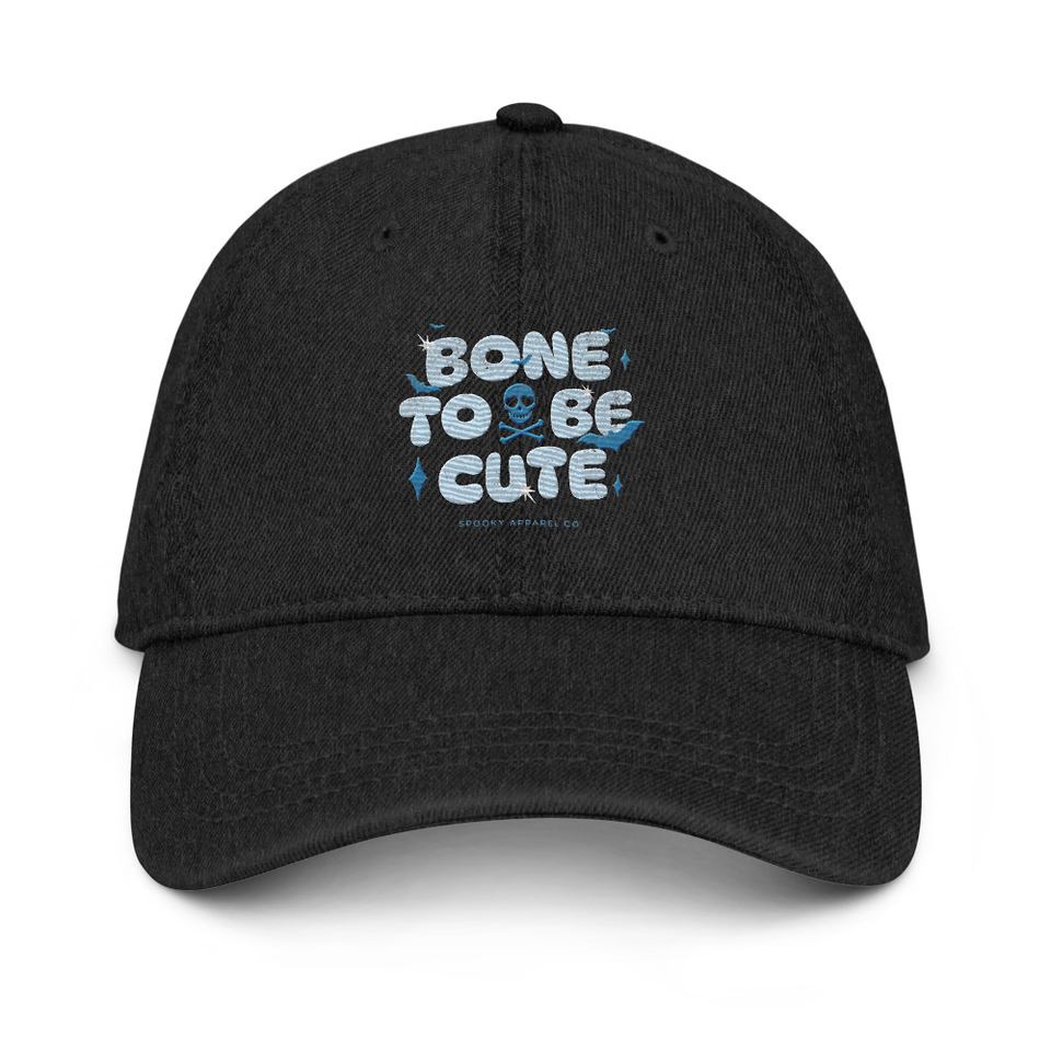 Bone To Be Cute - Halloween Denim Hat