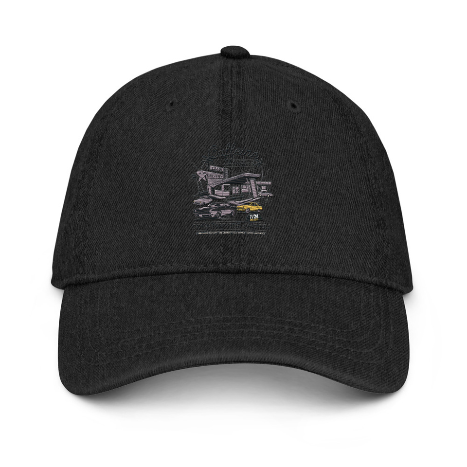 Caffeine Cruisers Denim Hat