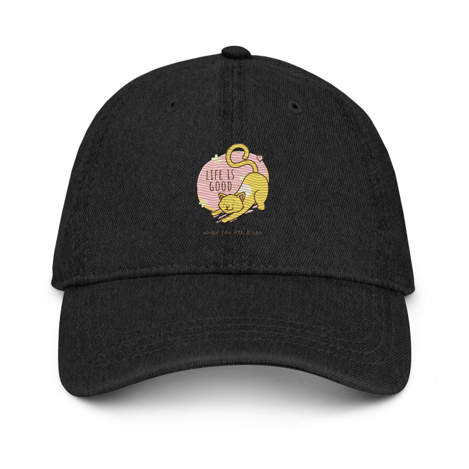Cat Life - Humor Denim Hat