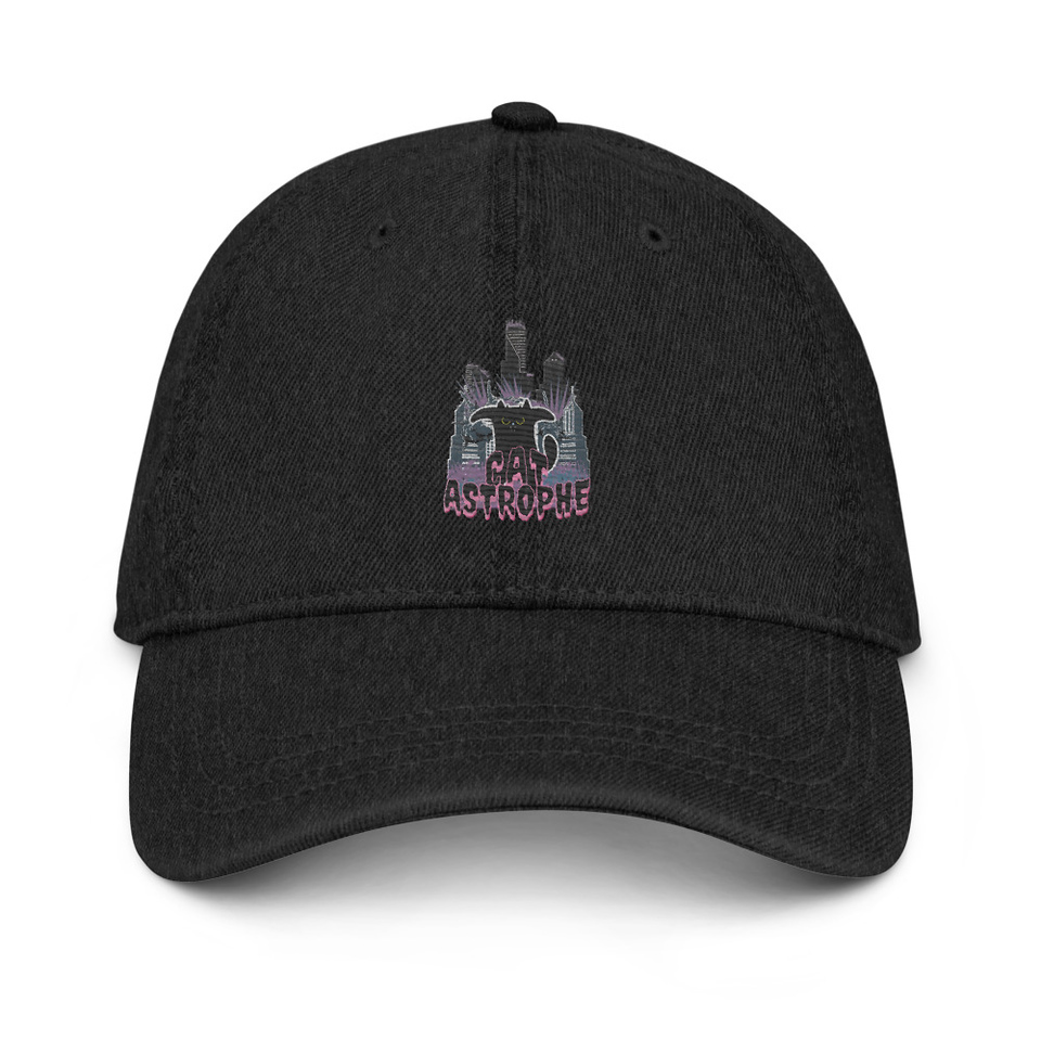 cat-astrophe Denim Hat