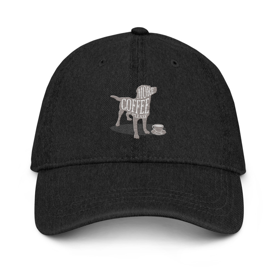 Coffee Dog Denim Hat