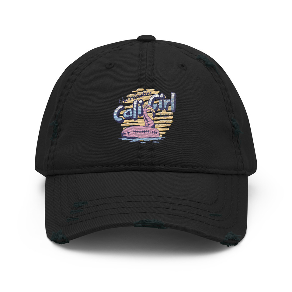 90's Cali Girl Distressed Dad Hat