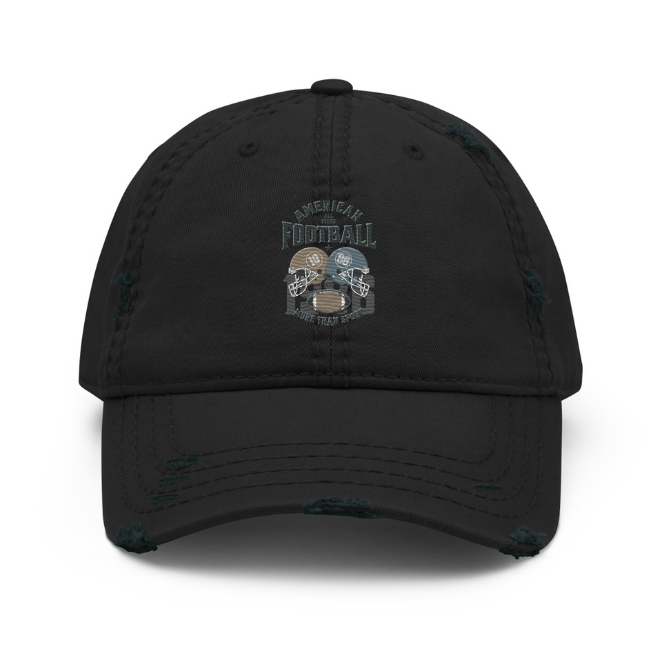 American All Star Football - Sports Helmet Distressed Dad Hat