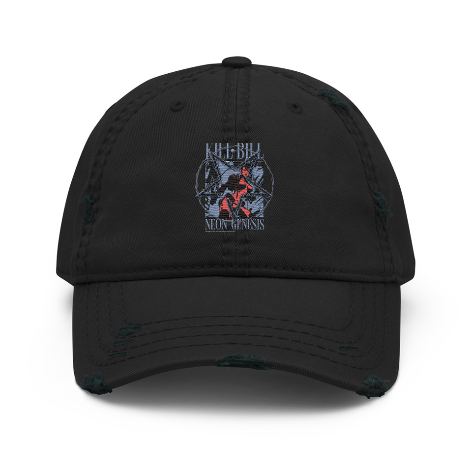 Anime Vintage Distressed Dad Hat