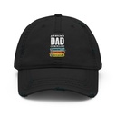Awesome Dad Checklist Distressed Dad Hat
