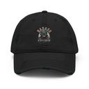 BADASS CAT DAT Distressed Dad Hat