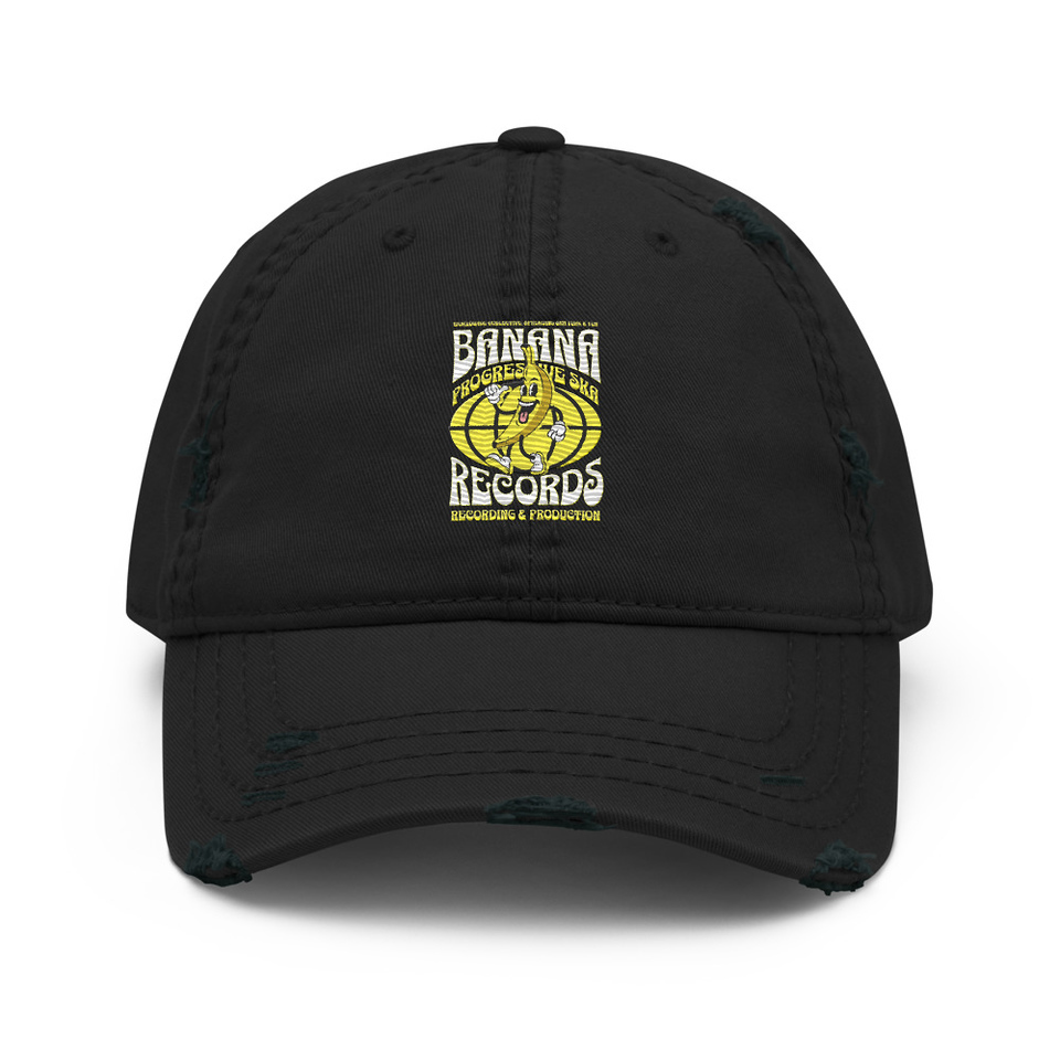 Banana Records - Comic Character Distressed Dad Hat