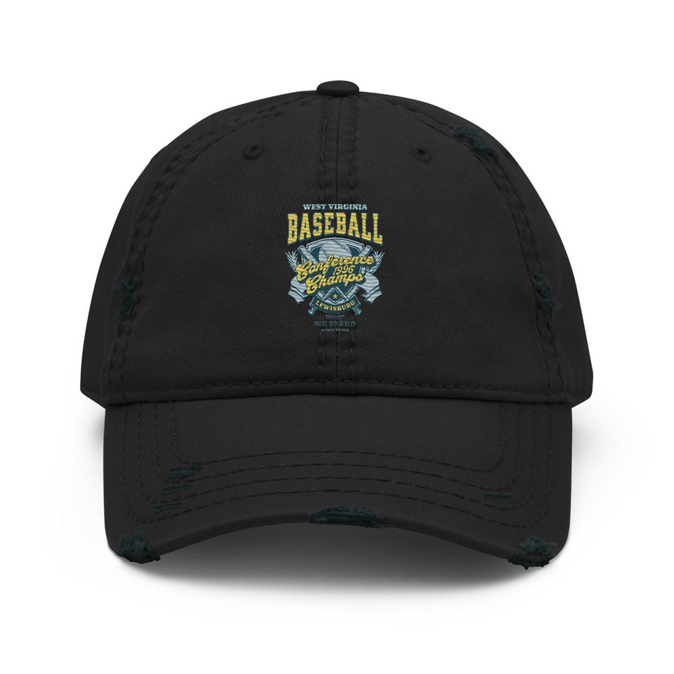 Baseball Conference Championships - Athlectic Badge Distressed Dad Hat