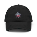 Basketball Sports Logo Distressed Dad Hat