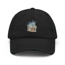 Beach Hut Distressed Dad Hat
