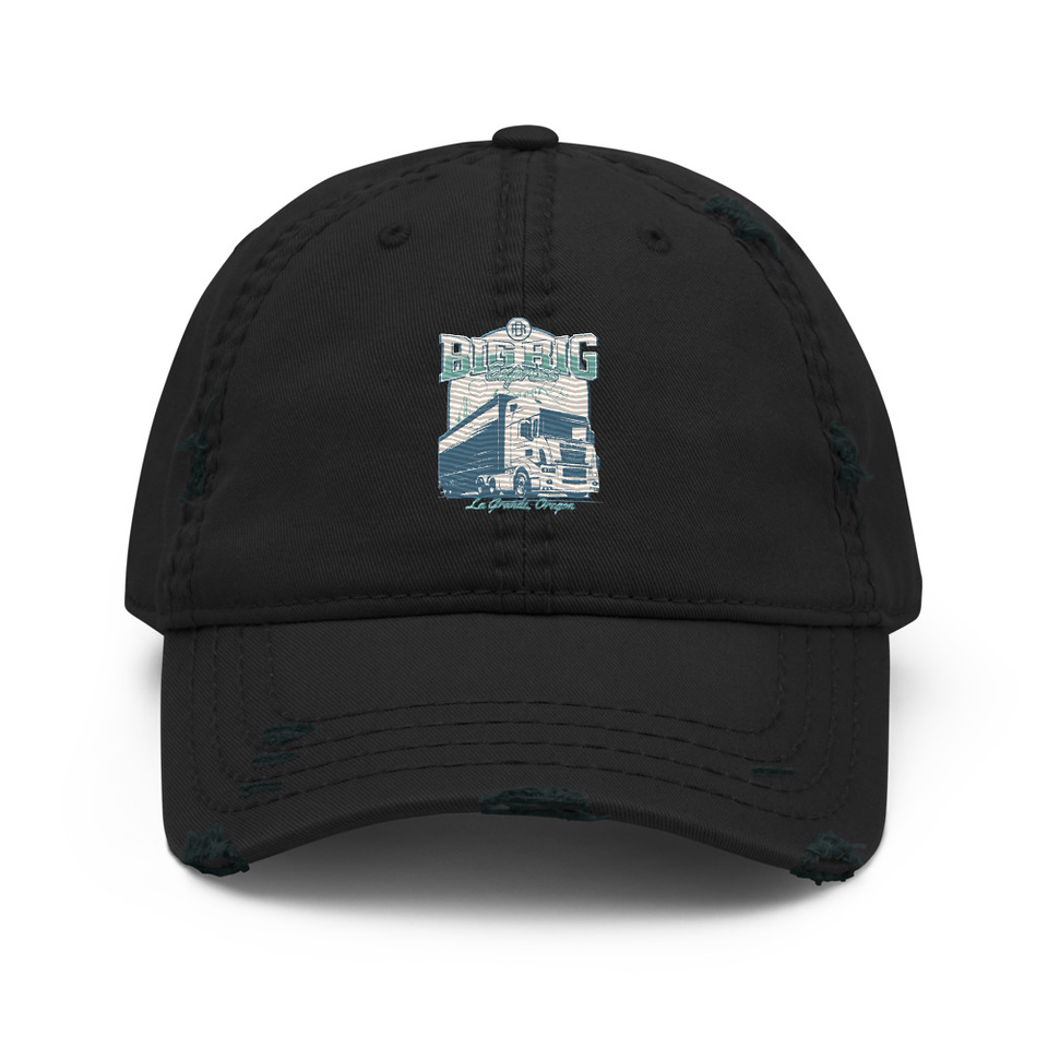 Big Rig Express Distressed Dad Hat