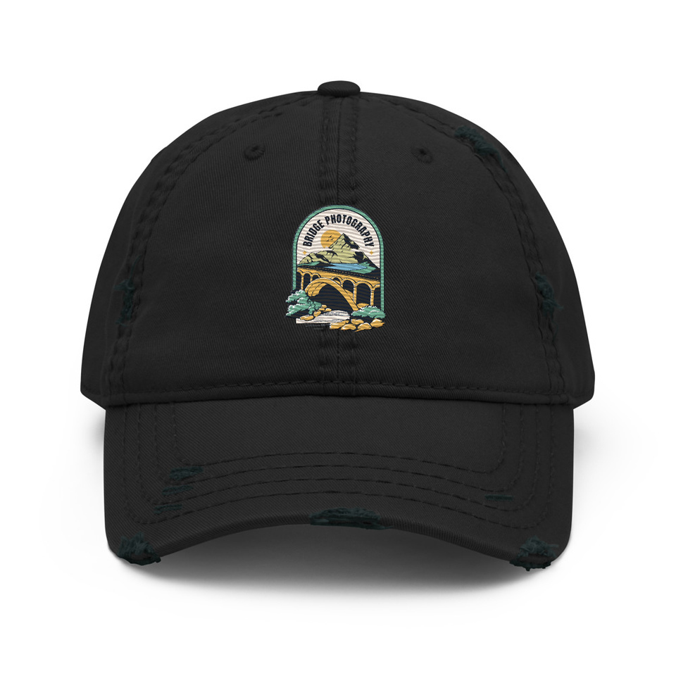 Bridge Photography - Scenic Distressed Dad Hat