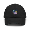 Chill Girl Summer Distressed Dad Hat
