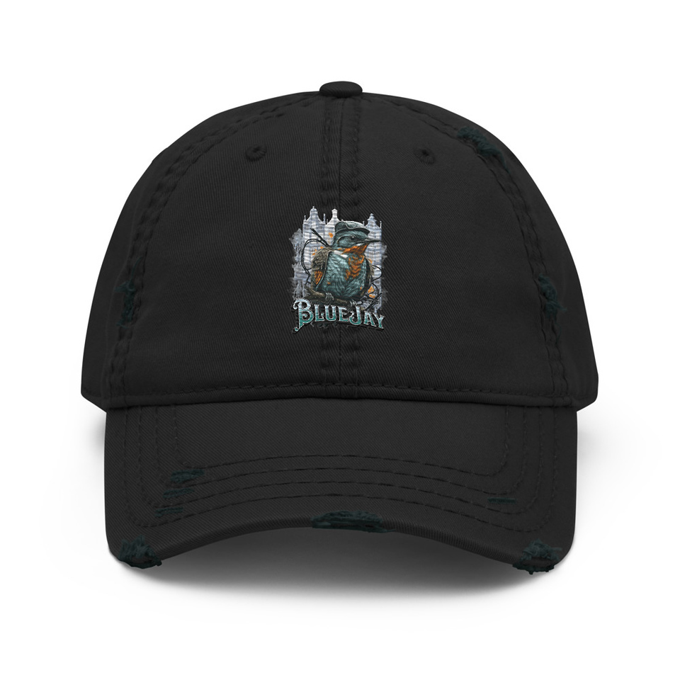 Classic Bird  Distressed Dad Hat