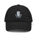 Coffee Time Distressed Dad Hat