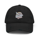 Cool Teacher Vibes Distressed Dad Hat