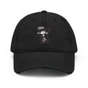 Crazy World Distressed Dad Hat