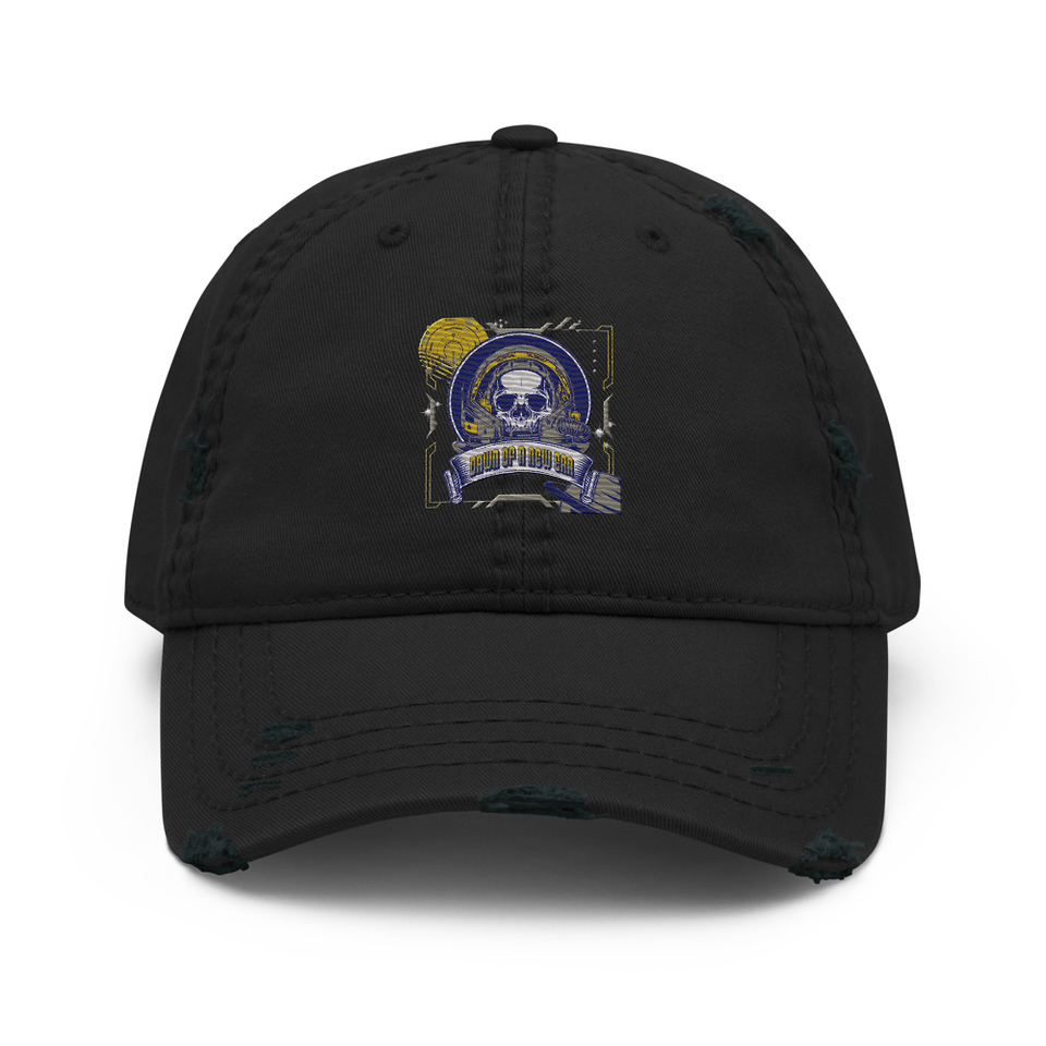 DAWN OF A NEW ERA Distressed Dad Hat