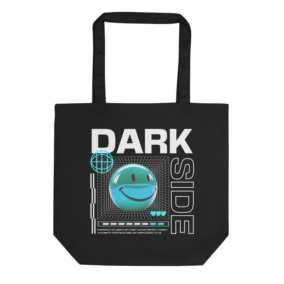 Abstract Y2K Eco Tote Bag