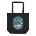Aliens Outer Space Explorer - UFO Eco Tote Bag