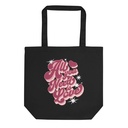 All You Need is Love - Retro Valentines Day Eco Tote Bag