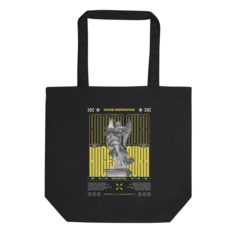 Angelic Aura Streetwear Eco Tote Bag