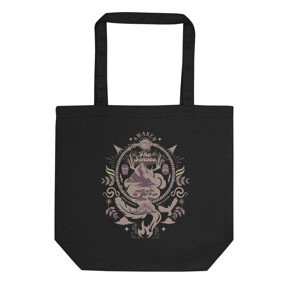 Awaken The Senses - Coffee Beans Eco Tote Bag