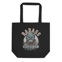 BADASS CAT DAT Eco Tote Bag