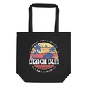 Beach Bum - Sunset Surfing Eco Tote Bag