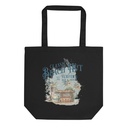 Beach Hut Eco Tote Bag