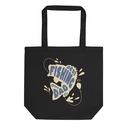 Best Fishing Dad - Typography Eco Tote Bag