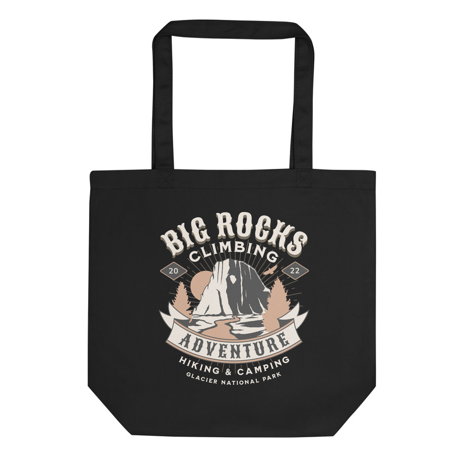 Big Rocks Climbing - Outdoor Adventure Eco Tote Bag