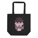 Bingo Queen - Retro Crown Eco Tote Bag