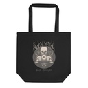 Black Metal - Hardcore skull theme design Eco Tote Bag