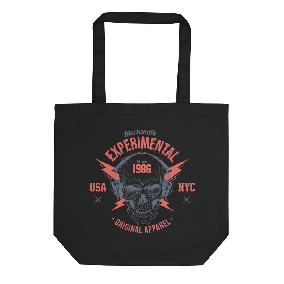 Blacksmith Experimental - Rock Skull Eco Tote Bag