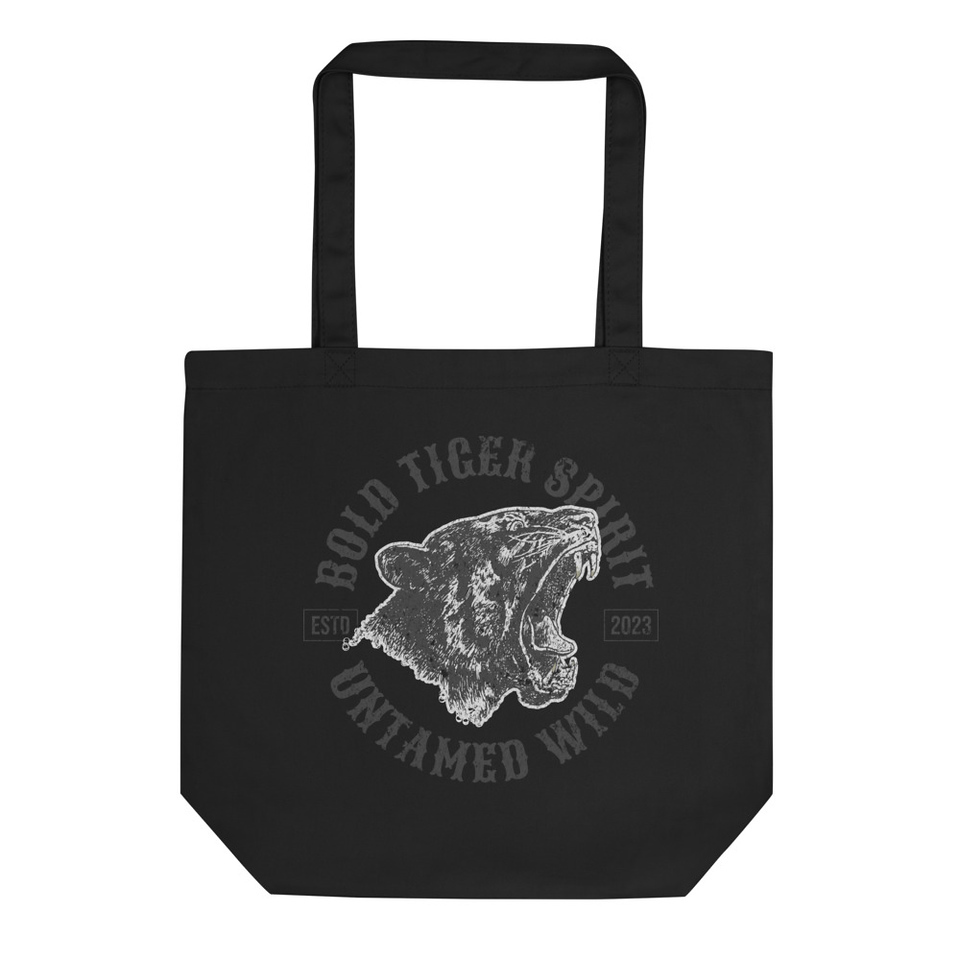Bold Tiger Spirit Eco Tote Bag