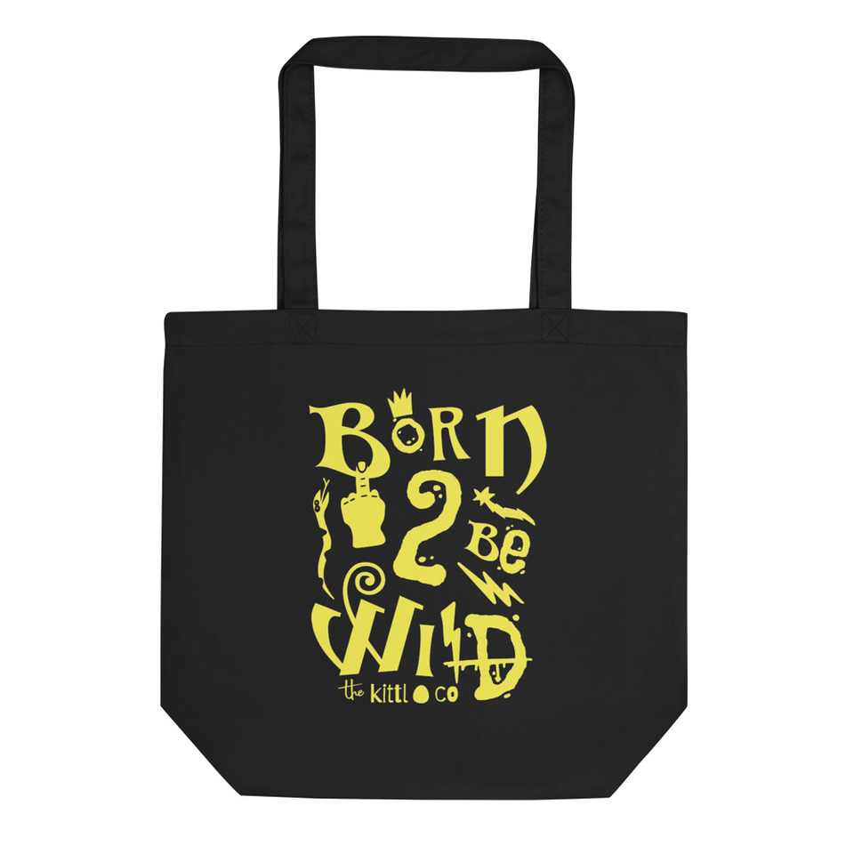 Born 2 Be Wild Eco Tote Bag